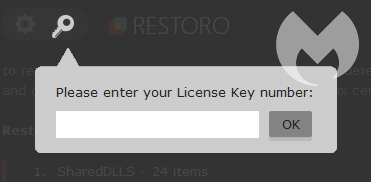 restoro license key number